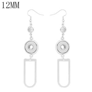Interchangeable Mini Snap Earrings